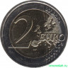 Монета. Греция. 2 евро 2019 год. 100 лет со дня рождения Манолиса Андроникоса.