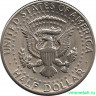 Монета. США. 50 центов 1972 год. Монетный двор D.