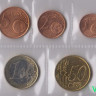 Монеты. Греция. Набор евро 8 монет 2002 год. 1, 2, 5, 10, 20, 50 центов, 1, 2 евро. EFS.