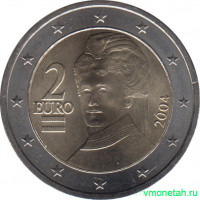 Монеты. Австрия. Набор евро 8 монет 2004 год. 1, 2, 5, 10, 20, 50 центов, 1, 2 евро.