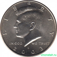 Монета. США. 50 центов 2003 год. Монетный двор D.