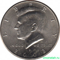 Монета. США. 50 центов 2003 год. Монетный двор P.