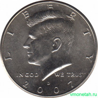 Монета. США. 50 центов 2007 год. Монетный двор D.