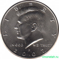 Монета. США. 50 центов 2007 год. Монетный двор P.