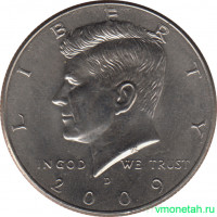 Монета. США. 50 центов 2009 год. Монетный двор D.