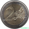 Монета. Германия. 2 евро 2015 год. Флагу Европы 30 лет. (J).